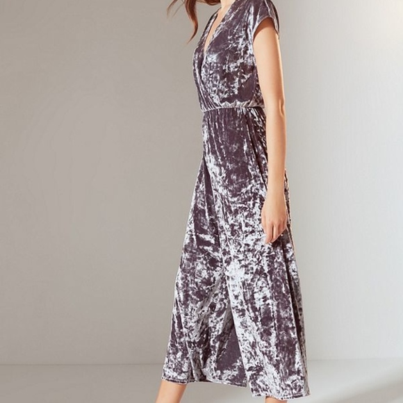 NWT! Urban Outfitters Velvet Jumpsuit! - Picture 2 of 6